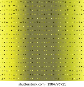 Glossy triangle pattern. Seamless vector background