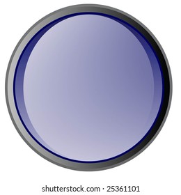 Glossy vector designed button scalable