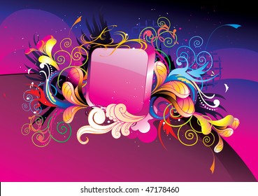 glossy vector illustration