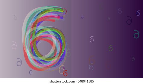 142 Number 6 Representation Images, Stock Photos & Vectors | Shutterstock