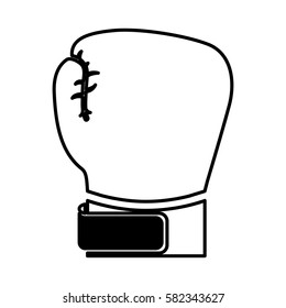 glove boxing isolated icon