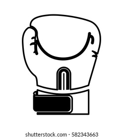 glove boxing isolated icon