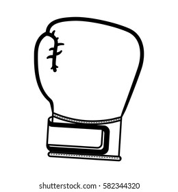 glove boxing isolated icon