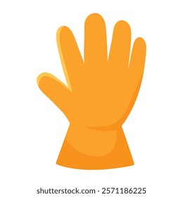 glove firefighter equipment isolated icon