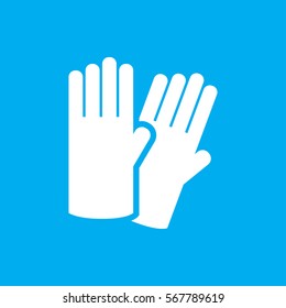 glove icon illustration isolated vector sign symbol