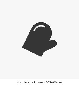 Glove  icon illustration isolated vector sign symbol