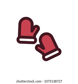 glove icon vector