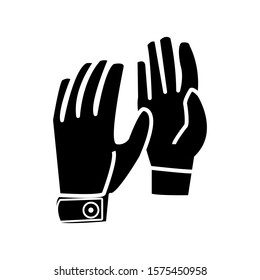 Glove icon vector design template