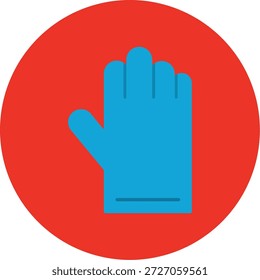Icono de guante para su proyecto