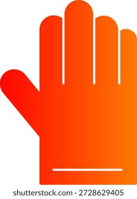 Icono de guante para su proyecto