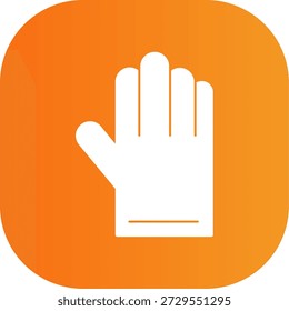 Icono de guante para su proyecto