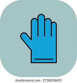 Icono de guante para su proyecto