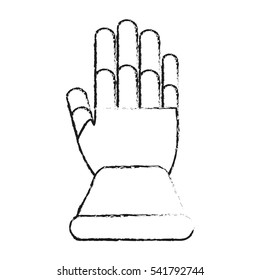 Glove of Industrial security design