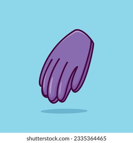 Gloves cartoon vector illustration kitchen concept icon isolated