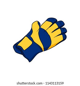 Gloves goalkeeper single color