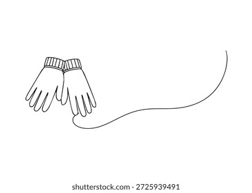 Handschuhe Hand zeichnen Linie Symbol Vektor
Vektorhandzeichner-Liniensymbol auf transparentem Hintergrund