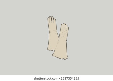 Gloves help keep your hands clean and lessen your chance of getting germs that can make you sick. 