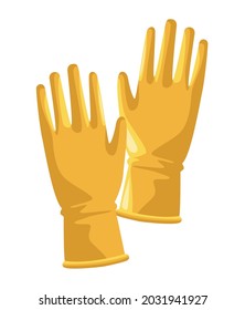 gloves housekeeping tool accessory icon