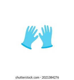Gloves icon design illustration template