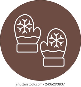 Gloves Icon Design For Personal And Commercial Use.