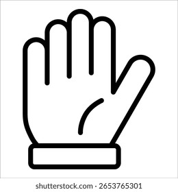 Gloves Icon Element For Design