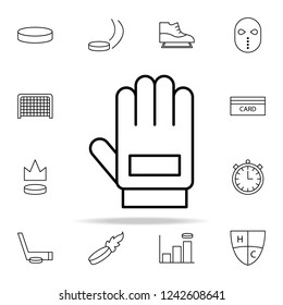 gloves icon. hockey icons universal set for web and mobile