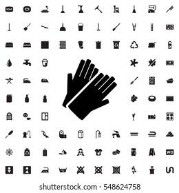 gloves icon illustration isolated vector sign symbol