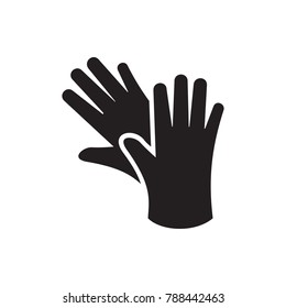 gloves icon illustration isolated vector sign symbol