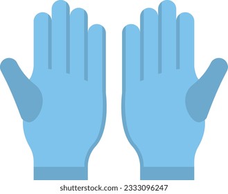 Icono de guantes. Adecuado para aplicaciones móviles.