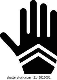 gloves icon isolated on white background.hand gloves for diving.vector illustration.eps10