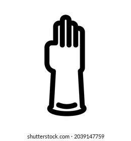 gloves icon or logo isolated sign symbol vector illustration - high quality black style vector icons
