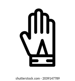gloves icon or logo isolated sign symbol vector illustration - high quality black style vector icons
