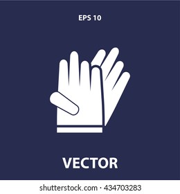 gloves icon. gloves sign