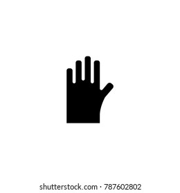 gloves icon. sign design