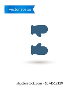 gloves. gloves icon. sign design. Vector EPS 10.