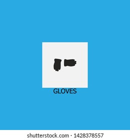 gloves icon sign signifier vector
