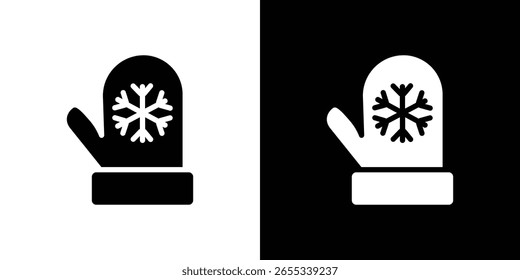 Gloves icon symbol collection. Flat vector stock illustration.