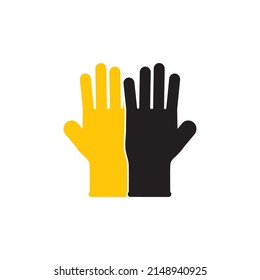 Gloves icon template vector design