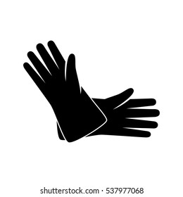 Gloves Icon Vector Illustration