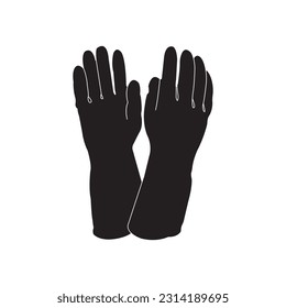 Gloves icon vector illustration symbol design