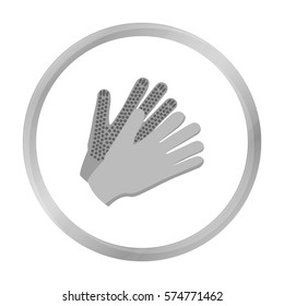Gloves icon of vector illustration for web and mobile