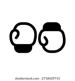 Ilustración de diseño de símbolo de Vector de icono de guantes