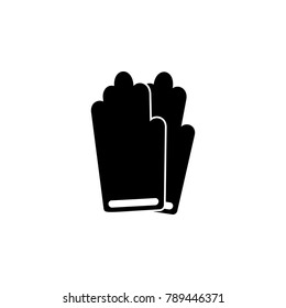 gloves icon. Wash elements. Premium quality graphic design icon. Simple icon for websites, web design, mobile app, info graphics on white background