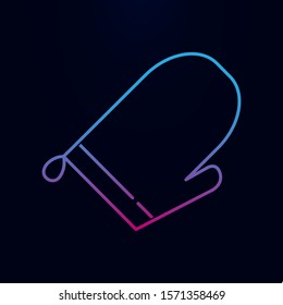 Gloves nolan icon. Simple thin line, outline vector of kitchen icons for ui and ux, website or mobile application