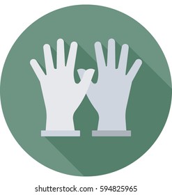 Gloves Vector Icon