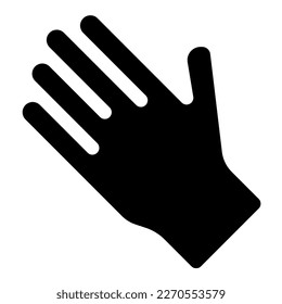 gloves vector icon illustration asset