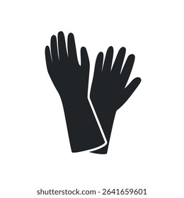 Gloves Vector Icon Illustration Design