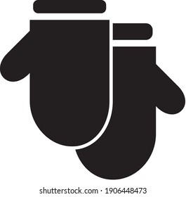 Gloves Vector illustration isolated on a white background