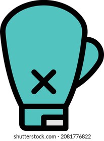 gloves vector illustration isolated on a transparent background . colour vector icons for concept or web graphics.