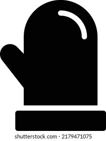 Handschuhe Vektorgrafik auf transparentem Hintergrund.Symbole in Premium-Qualität.Glyphen Vektorsymbol für Konzept und Grafikdesign.